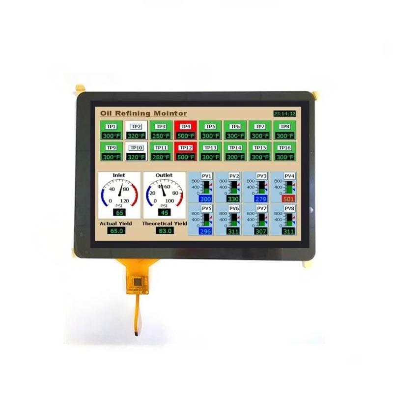 TFT applied to HMI 10.1 inch TFT display R esolution 1280* 80 0 TFT Display LVDS interface