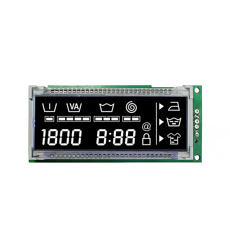 LCD applied to the Washing machine： VA LCD/Segment LCD/custom LCD display/transparent LCD screen