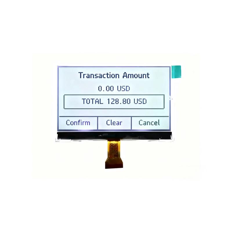 LCM Applied to POS Terminal: Dot Matrix LCD / COG LCD Module // Low Power LCD / SPI Interface LCD / I2C Interface LCD / LED Backlight LCD