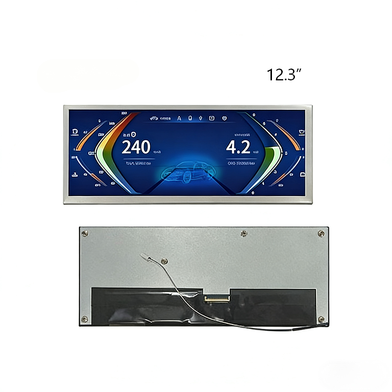 12.3 inch TFT display/Resolution 1920*720/High-brightness display/Dashboard Display/  interface LVDS/IPS TFT