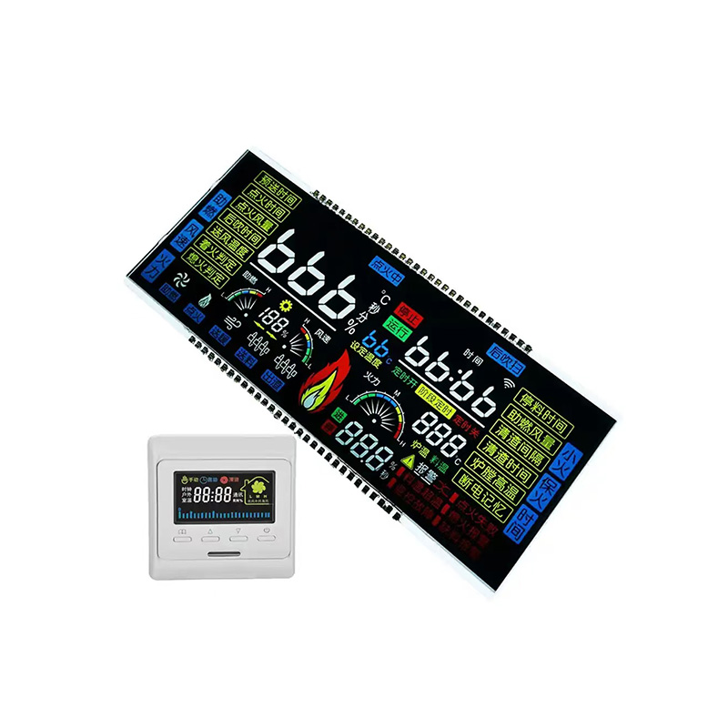 Wide-view LCD Segment Display: Segment LCD / High Contrast / Vibration Resistant / VA LCD / STN LCD / HTN / Small LCD Display / Silk Screen LCD / Color Filter LCD / Touch-Sensitive LCD
