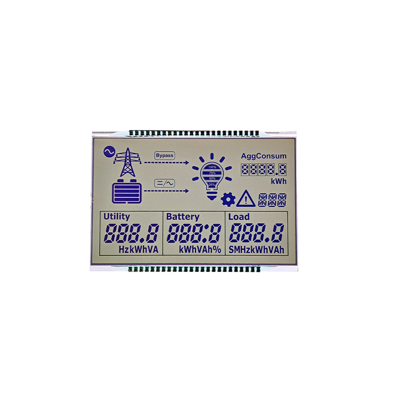 FSTN LCD Custom Display/Wide Viewing Angle/High Contrast/Multiplex Drive LCD/Dot Matrix Display