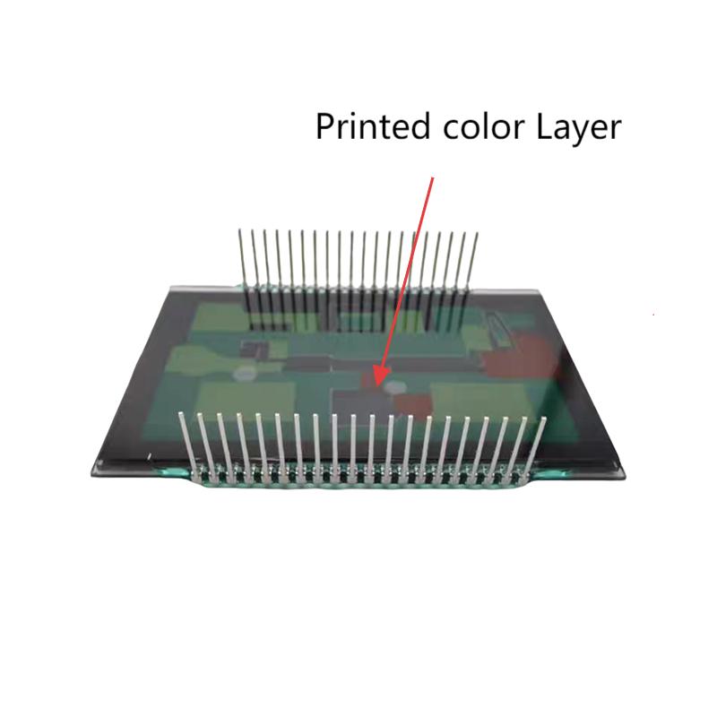 Multi-Color Screen Printing LCD: Segment LCD / Ultra-High Durability / VA LCD / Silk Printing LCD / Printed Color Layer