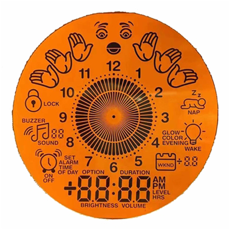 STN LCD/ Custom Segment display/ Ultra-wide viewing angle/ Can display complex and fine fields, can also be made into a dot matrix screen to display non-fixed content, can be customized with special shapes.