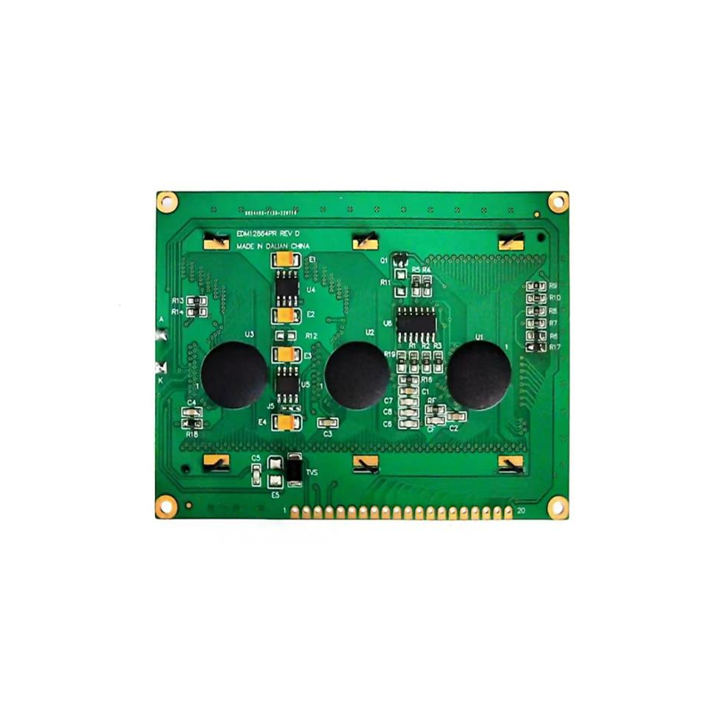 EDM12864PR-02，Dot matrix display，LED backlight LCD，Parallel LCD，COB LCD module
