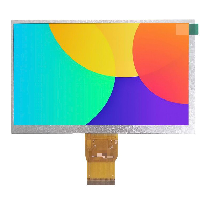7 tft display resolution 800*480 automotive instrument tft lcd display 24 bit RGB interface