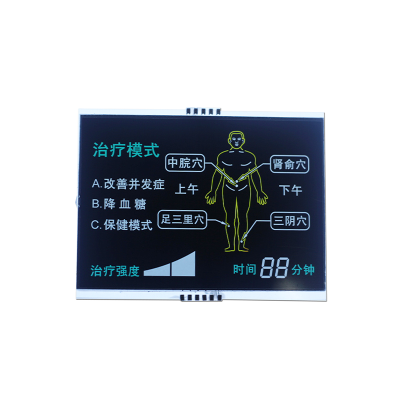 The LCD applied to the spectrum therapeutic device?：TN LCD/LCD display screen/Tester LCD/Custom LCD