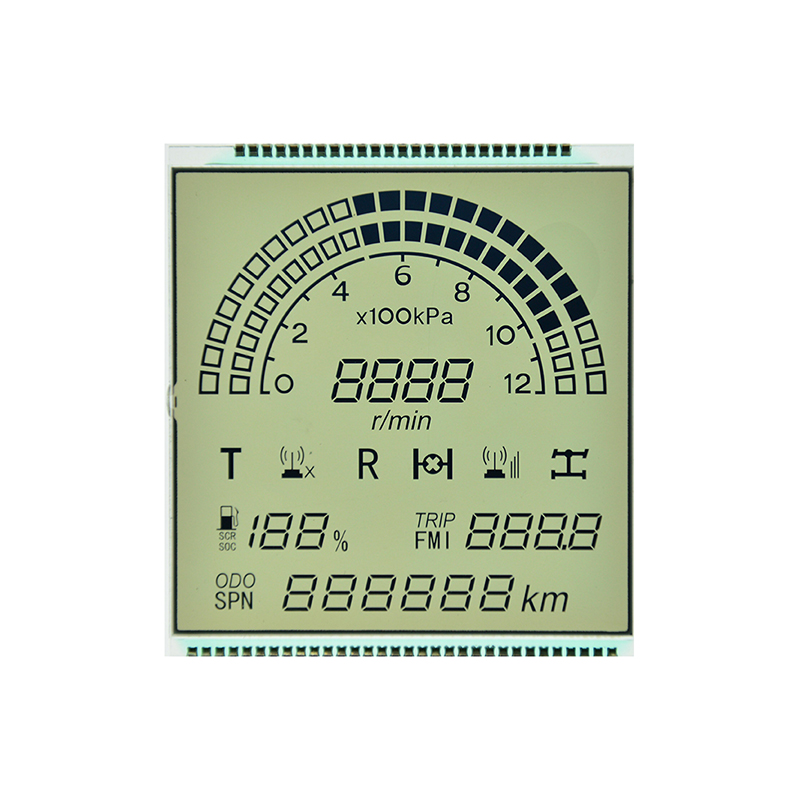 HTN LCD Custom Segment display/wide viewing angle/ultra-low temperature LCD/fast response speed/low power LCD/low cost LCD/mechanical segment display